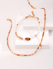 Load image into Gallery viewer, Maple and Ginkgo Leaf Silver Necklace