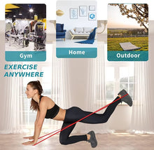 Load image into Gallery viewer, Resistance Band Set Pull up Assistance Bands Stretch Band Resistance Heavy Workout Exercise for Physical Therapy Home Workouts