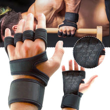 Load image into Gallery viewer, 1 Pairs Weightlifting Training Gloves for Men Women Fitness Sports Body Building Gymnastics Gym Hand Wrist Palm Protector Gloves
