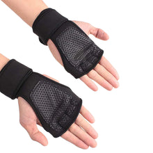 Load image into Gallery viewer, 1 Pairs Weightlifting Training Gloves for Men Women Fitness Sports Body Building Gymnastics Gym Hand Wrist Palm Protector Gloves
