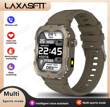 Load image into Gallery viewer, New Men&#39;S Smart Watch LED Flashlight Outdoor Sports Smart Watch Wristwatch Health Monitoring Smart Watch
