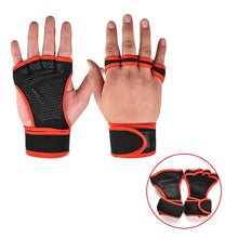 Load image into Gallery viewer, 1 Pairs Weightlifting Training Gloves for Men Women Fitness Sports Body Building Gymnastics Gym Hand Wrist Palm Protector Gloves
