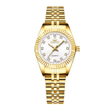 Load image into Gallery viewer, Luxury Couple Watch Golden Fashion Stainless Steel Lovers Watch Quartz Wrist Watches for Women &amp; Men Analog Wristwatch
