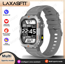 Load image into Gallery viewer, New Men&#39;S Smart Watch LED Flashlight Outdoor Sports Smart Watch Wristwatch Health Monitoring Smart Watch
