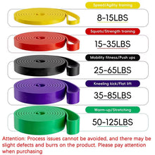 Load image into Gallery viewer, Resistance Band Set Pull up Assistance Bands Stretch Band Resistance Heavy Workout Exercise for Physical Therapy Home Workouts
