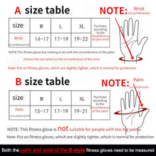 Load image into Gallery viewer, 1 Pairs Weightlifting Training Gloves for Men Women Fitness Sports Body Building Gymnastics Gym Hand Wrist Palm Protector Gloves
